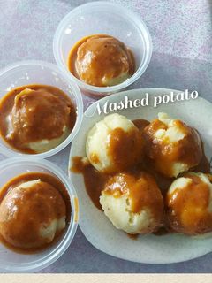Gambar Mashed potato ala² kfc