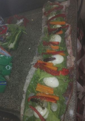 Una foto de Matambre de carne fácil