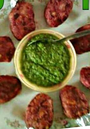 A picture of Veg lollipopz.