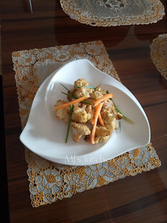 A picture of Roasted cauliflower.
