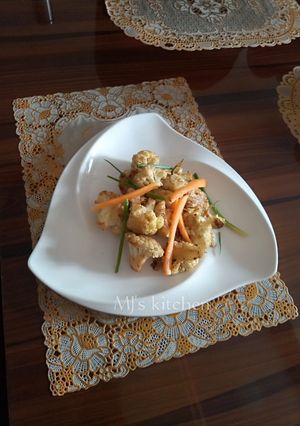 A picture of Roasted cauliflower.