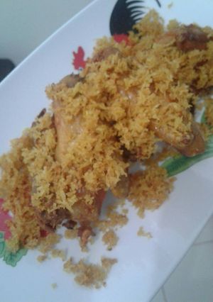 Foto resep Ayam Kampung Goreng Serundeng