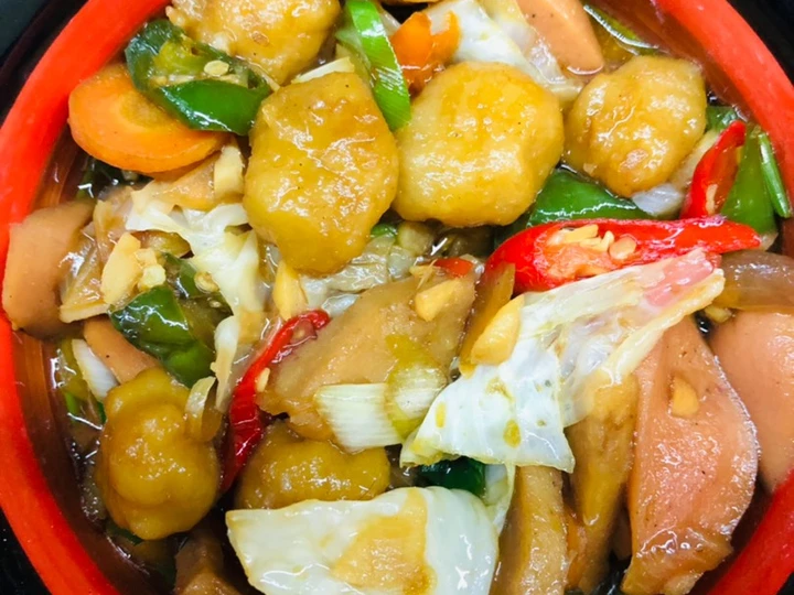 Cara Mudah Menyiapkan Resep Capcai Sosis Bakso Sayur yang Bikin Ngiler Anti Ribet, Mantap Sekali