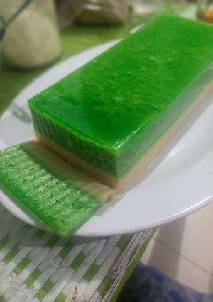 Foto resep Puding lumut susu