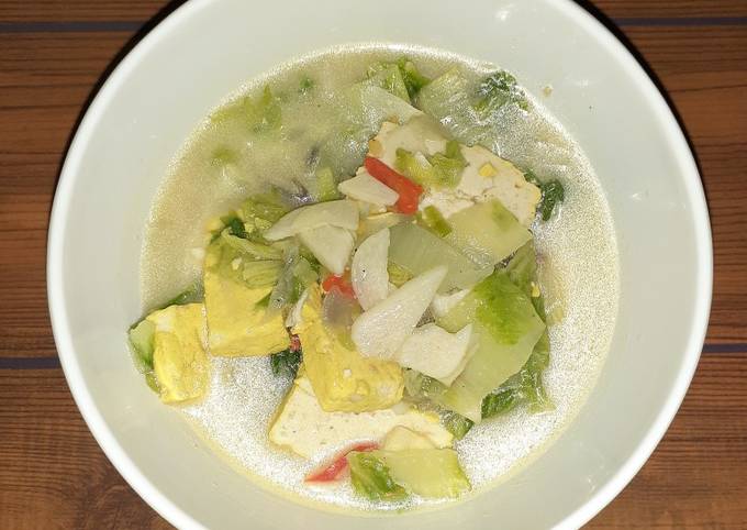 Ternyata ini loh! Resep memasak Sawi kuah santan  spesial