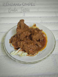 Foto resep Rendang Simpel Bumbu Instan