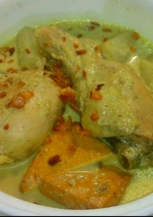 Foto resep Opor Ayam bumbu instan