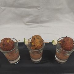 A picture of Cheese Paneer Fritters.
