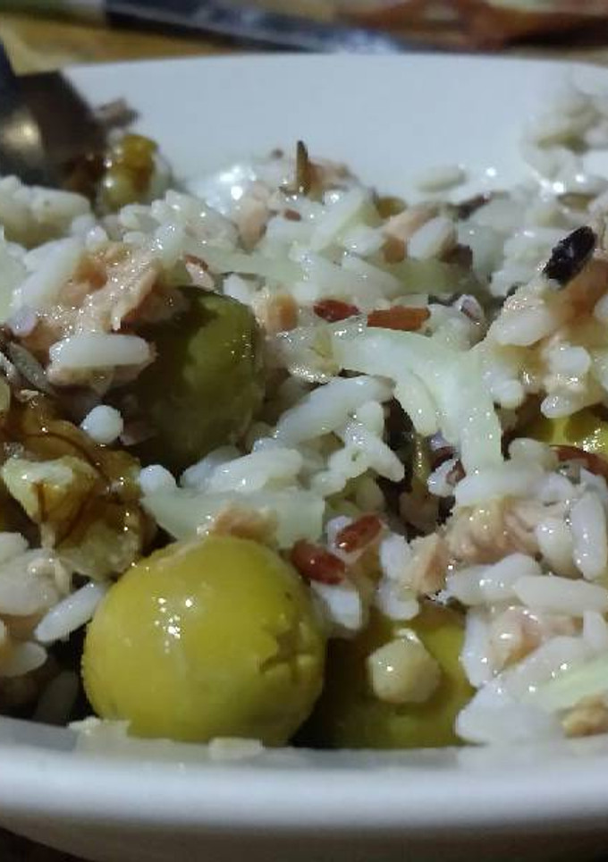Una foto de Ensalada de arroz salvaje