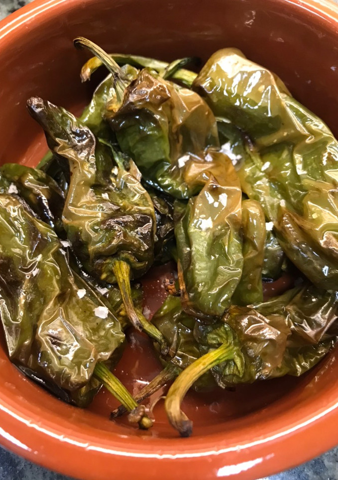 Una foto de Pimientos de Padrón en Airfryer Cosori