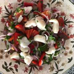 Una foto de Ceviche o Cebiche de bacalao