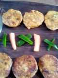 Fish n potato cutlets