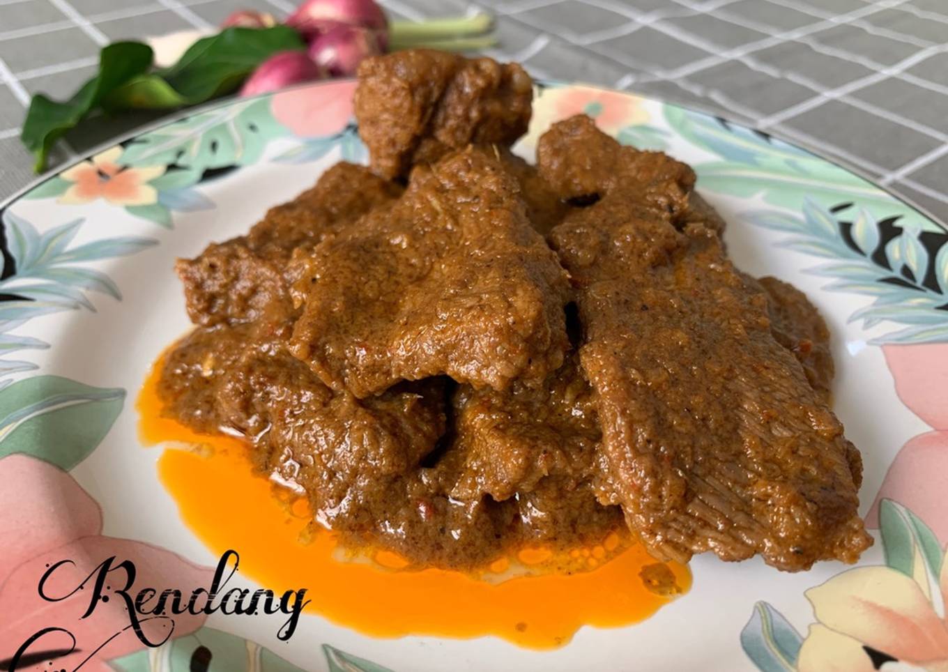 Rendang Daging Sapi