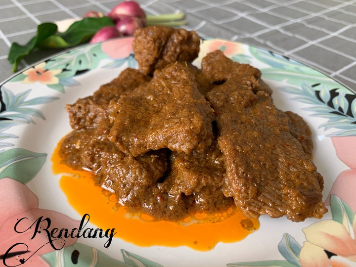 Standar Resep memasak Rendang Daging Sapi dijamin istimewa