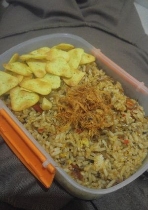 Foto resep Nasi goreng teri