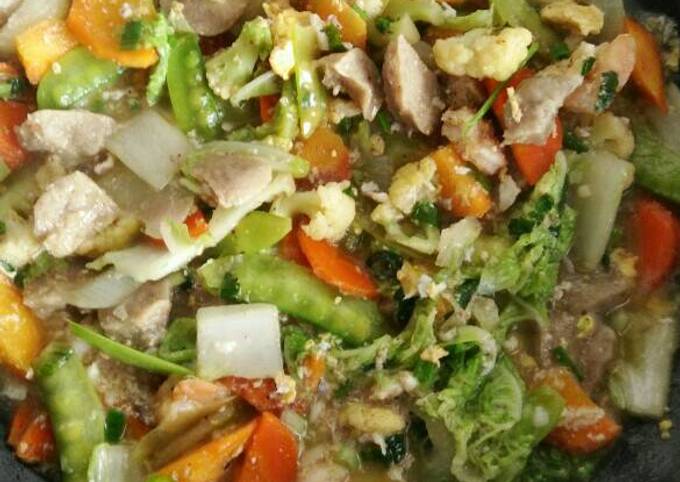 Bagaimana Menyiapkan Capcay simple, Bikin Ngiler