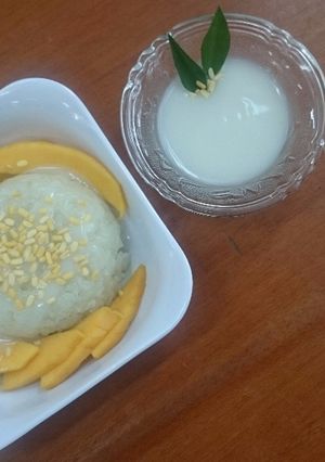 Hình của món Xôi xoài Thái.