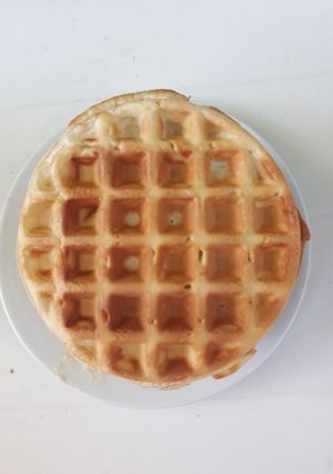 Una foto de Wafles caseros 😊