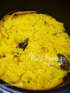 Foto resep 32. Nasi Kuning Masak di Magic Com
