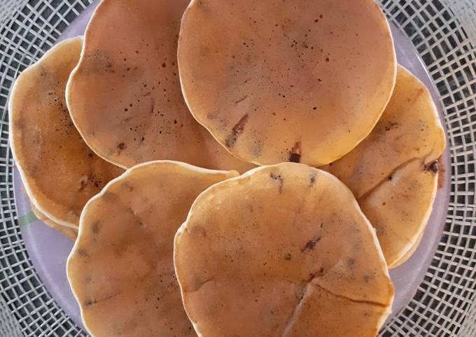 Pancakes aux Pépites de Chocolat / Healthy