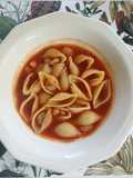 Lumaconi con gambas