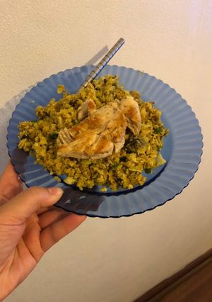 Una foto de Arroz de coliflor