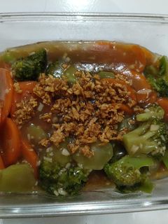 Foto resep Ca brokoli wortel bawang putih