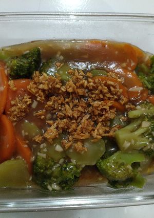 Foto resep Ca brokoli wortel bawang putih