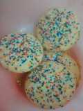 Galletas caseras con chispas de colores
