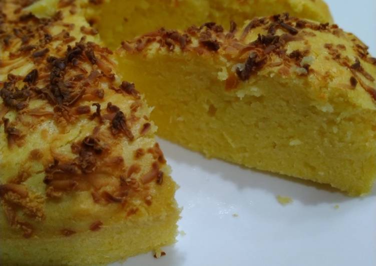 Resep Bolu tape 2 telur Anti Gagal