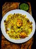 Anda biryani (egg biryani)