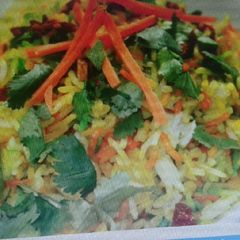 Vegetables Pilau A picture of Vegetables Pilau.