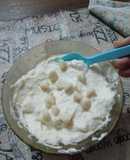 Postre de Crema Tropical