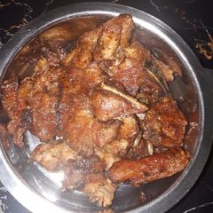 Oven roasted pork A picture of Oven roasted pork.