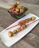Coles de Bruselas en tempura