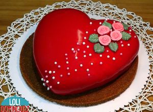 Foto principal de Tarta especial San Valentín 2020, sin horno