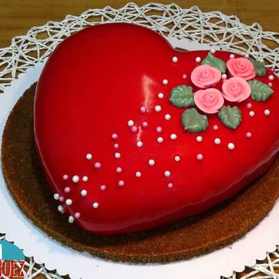 tarta especial san valentin 2020 sin horno receta de lolidominguezjimenez cookpad