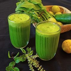 A picture of Immunity booster Green Juice.