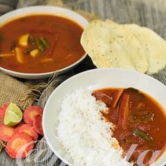 A picture of Sindhi Kadhi.