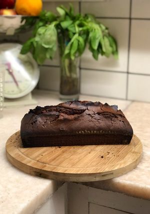 Una foto de Budín de algarroba