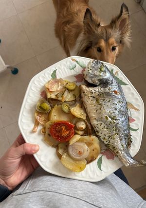 Una foto de Dorada al horno 🐠