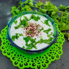 A picture of Jeera Raita.