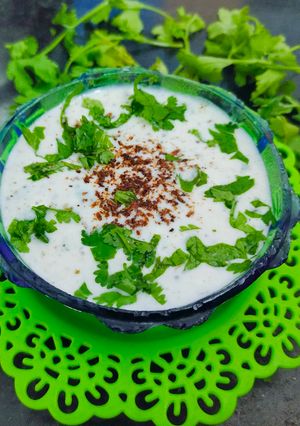 A picture of Jeera Raita.