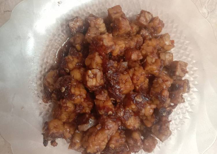 4. Tempe kecap manis gurih