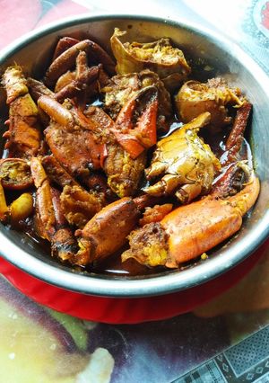 কাঁকড়ার ঝাল রেসিপির প্রধান ছবি
