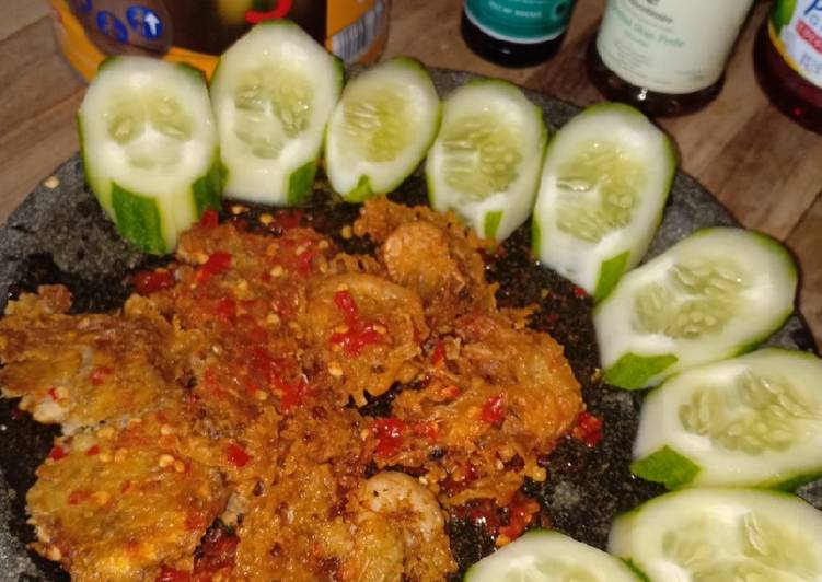 Resep Tempe Udang Geprek yang Bisa Manjain Lidah