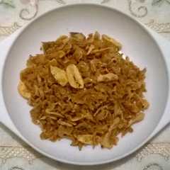 A picture of Abon Rebon Simpel Gurih.