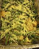 Potatoes and Green Beans with Parmesan Cheese