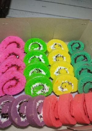Foto resep Bolu gulung kukus satu telor