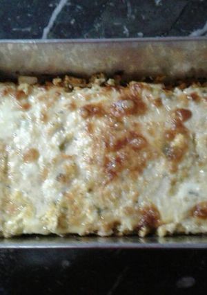 Una foto de Budín de pollo con zanahoria